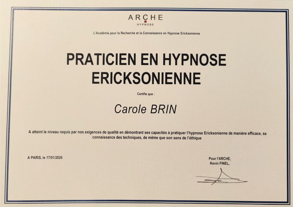 photo diplome Carole Brin