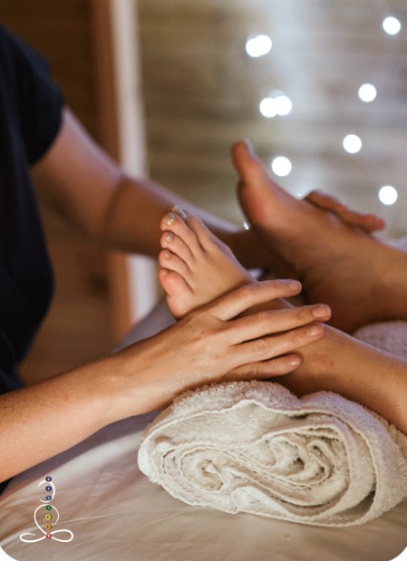 photo seance Dorothée Réflexologie