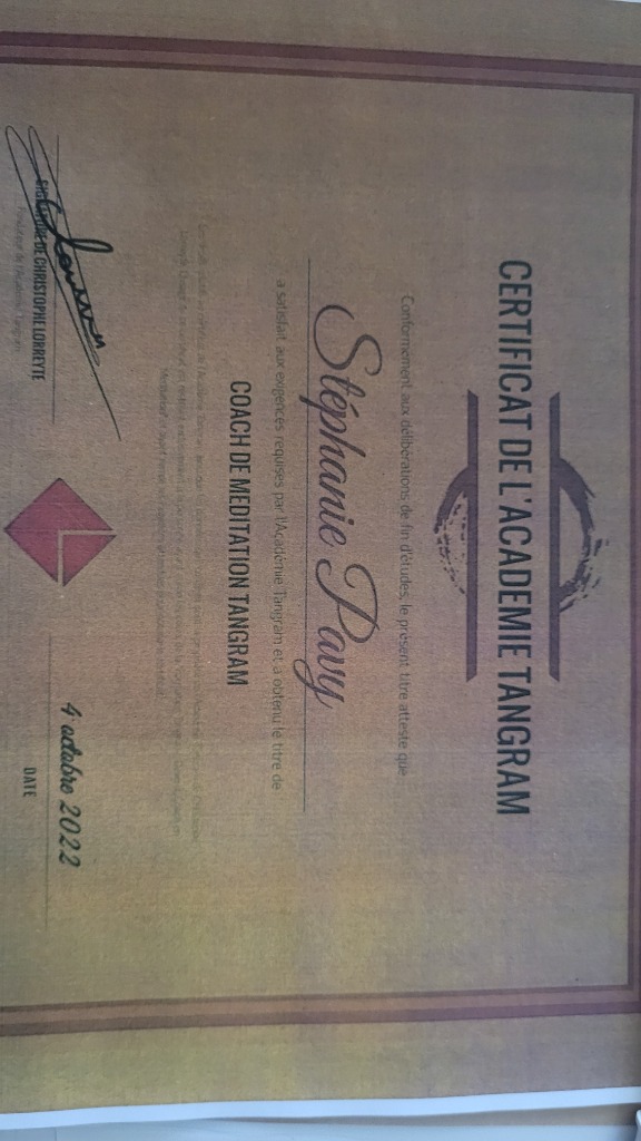 photo diplome Uni Vers Bien Etre