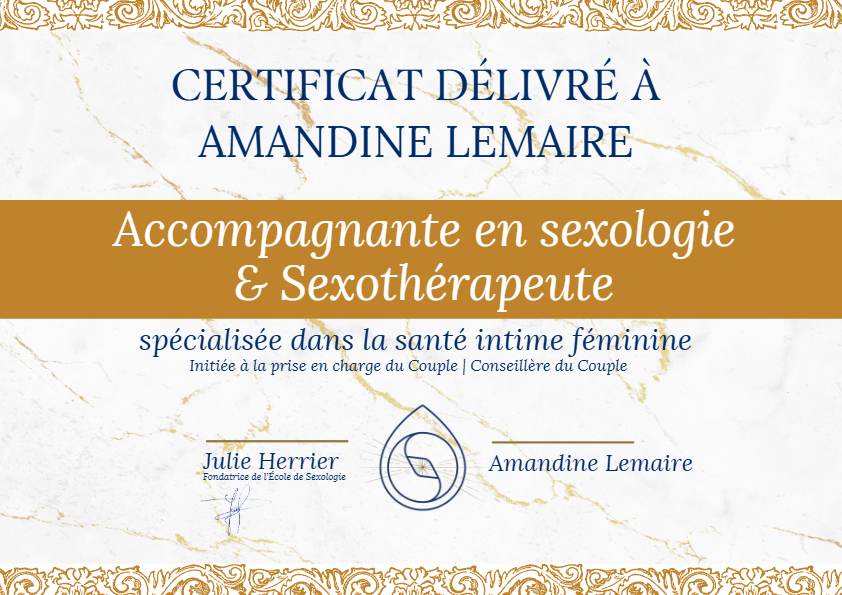 photo diplome Lemaire Amandine