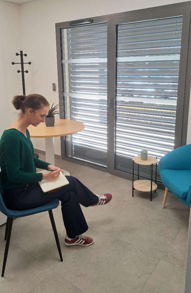 photo seance Géraldine Chantegrel