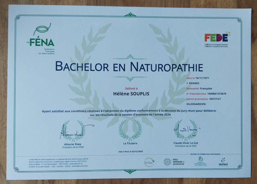 photo diplome Hélène Souplis