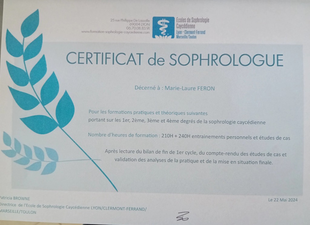 photo activite Marie-Laure FERON