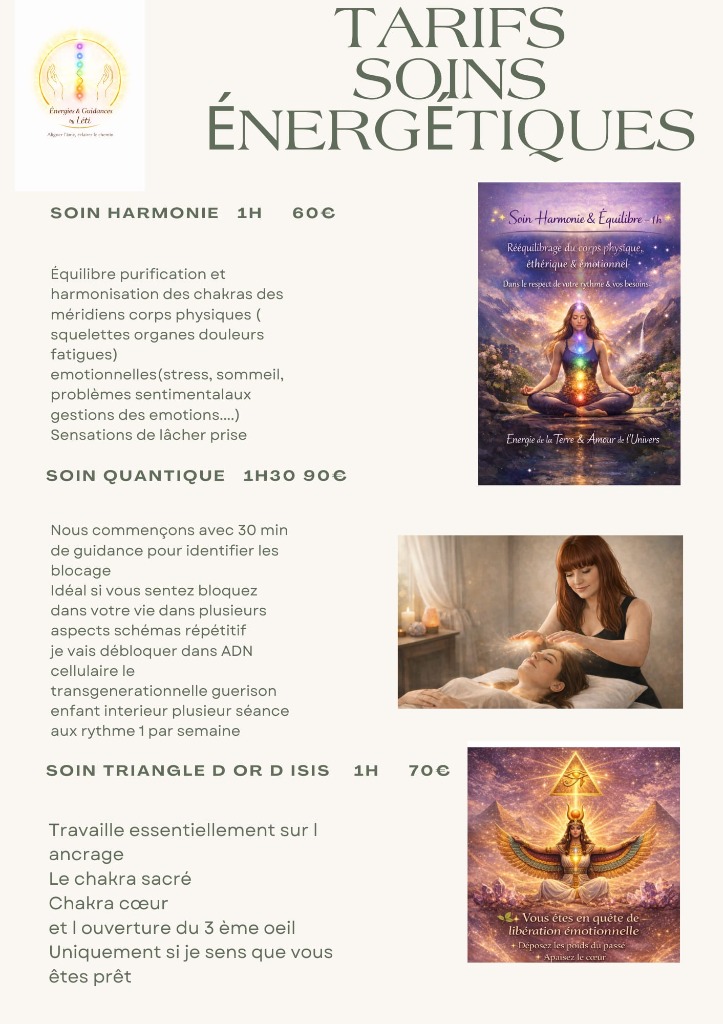 photo seance Energies & Guidances by Léti