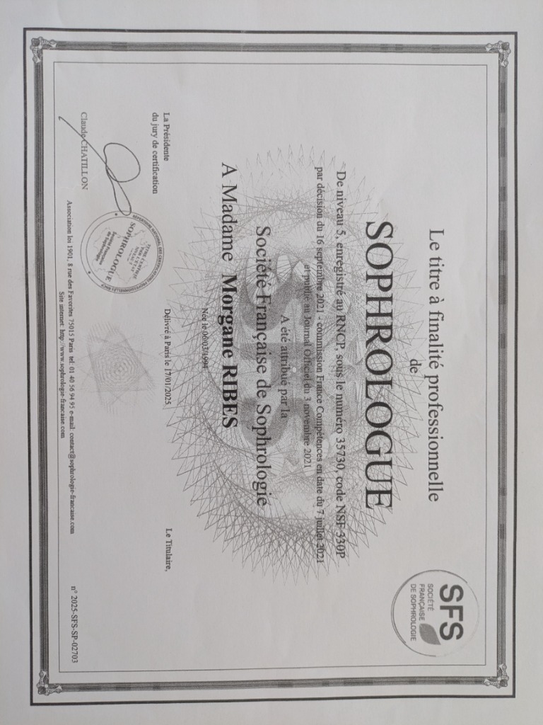 photo diplome Morgane Ribes