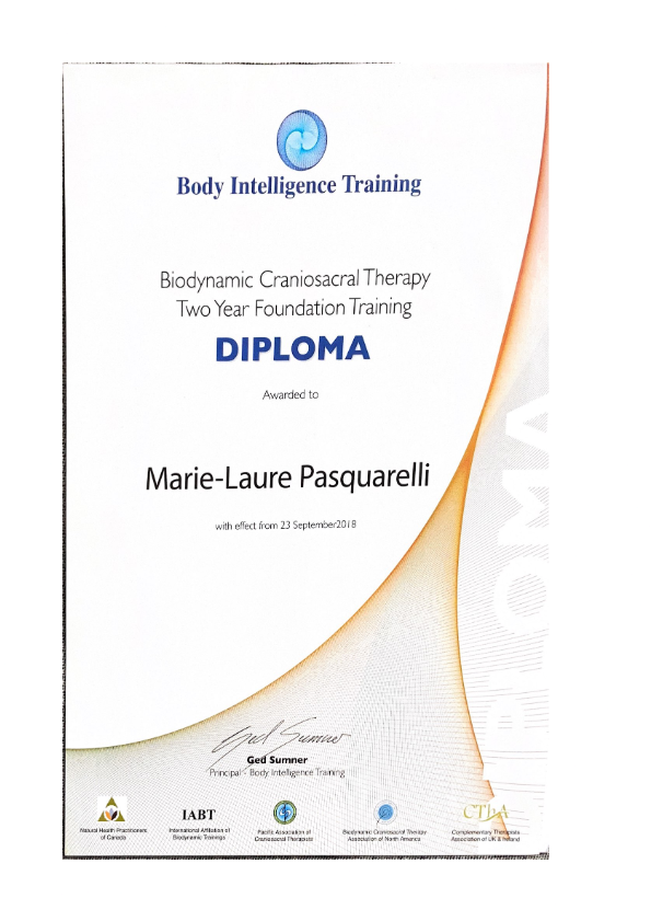 photo diplome Marie-Laure Pasquarelli