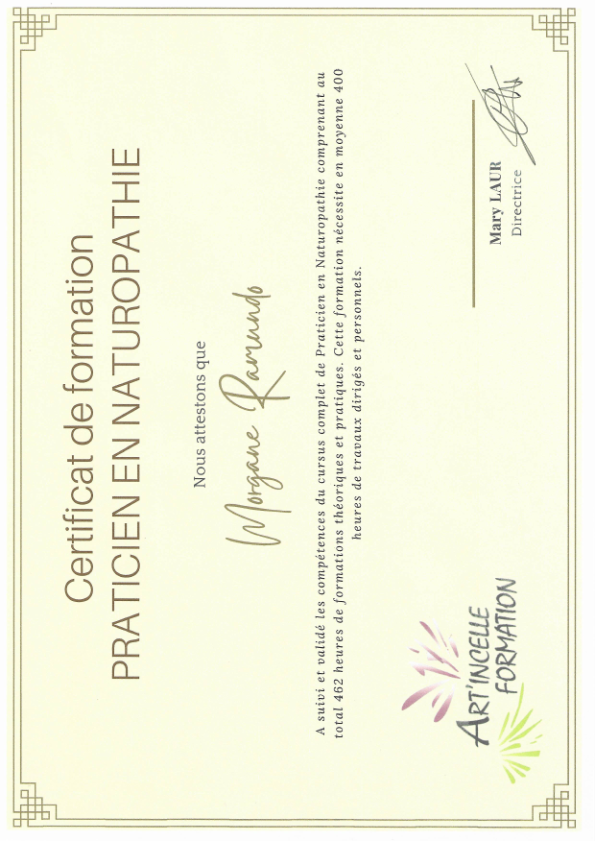 photo diplome Morgane Ramundo