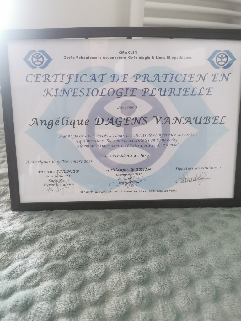 photo diplome Angélique VanAubel by "angel&encouleurs" 