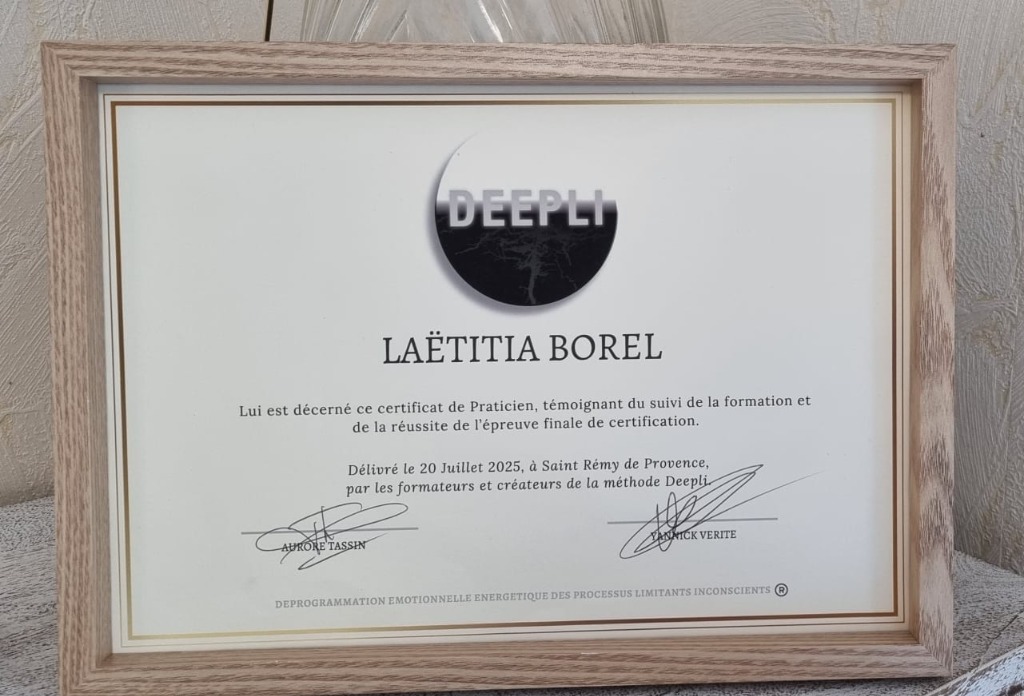 photo diplome Laetitia Borel