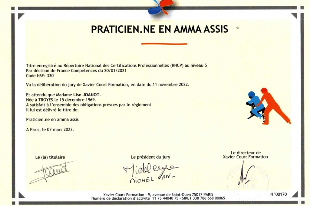 photo diplome Lise JOANOT