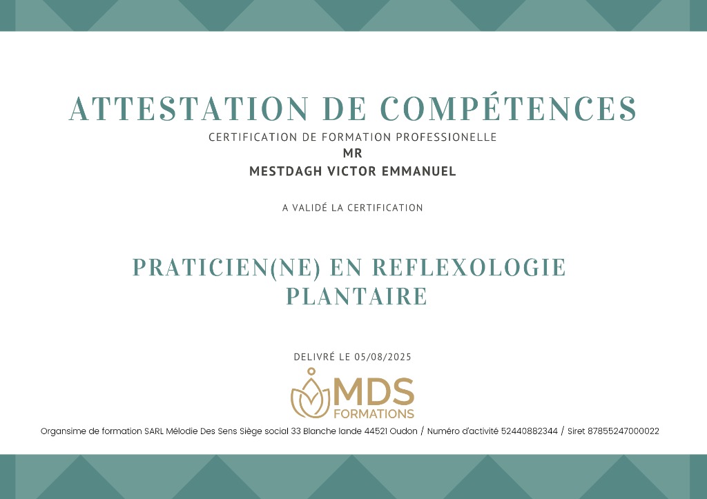 photo diplome Victor-Emmanuel Mestdagh