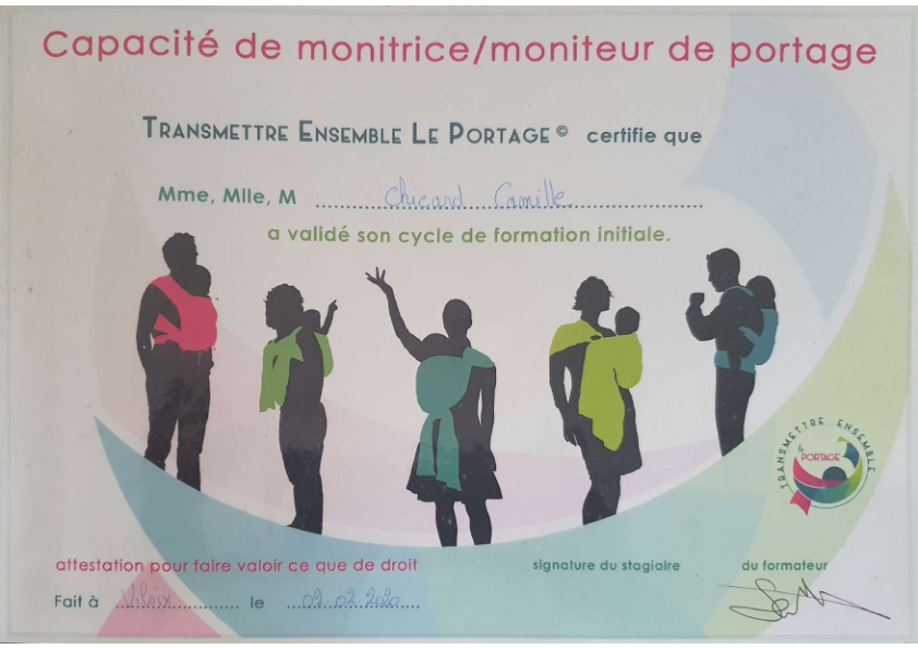 photo diplome Apres 9 mois 