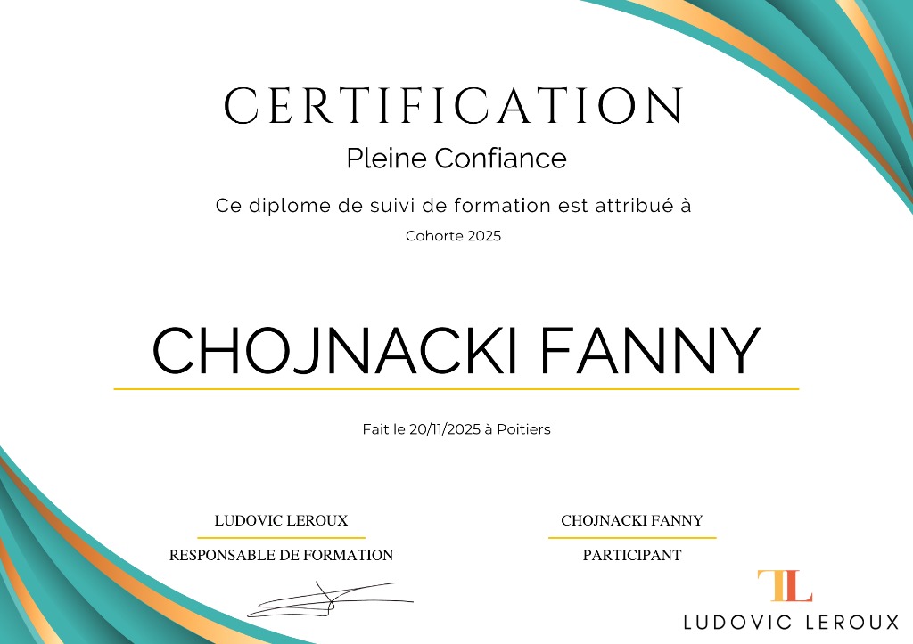 photo diplome Fanny CHOJNACKI