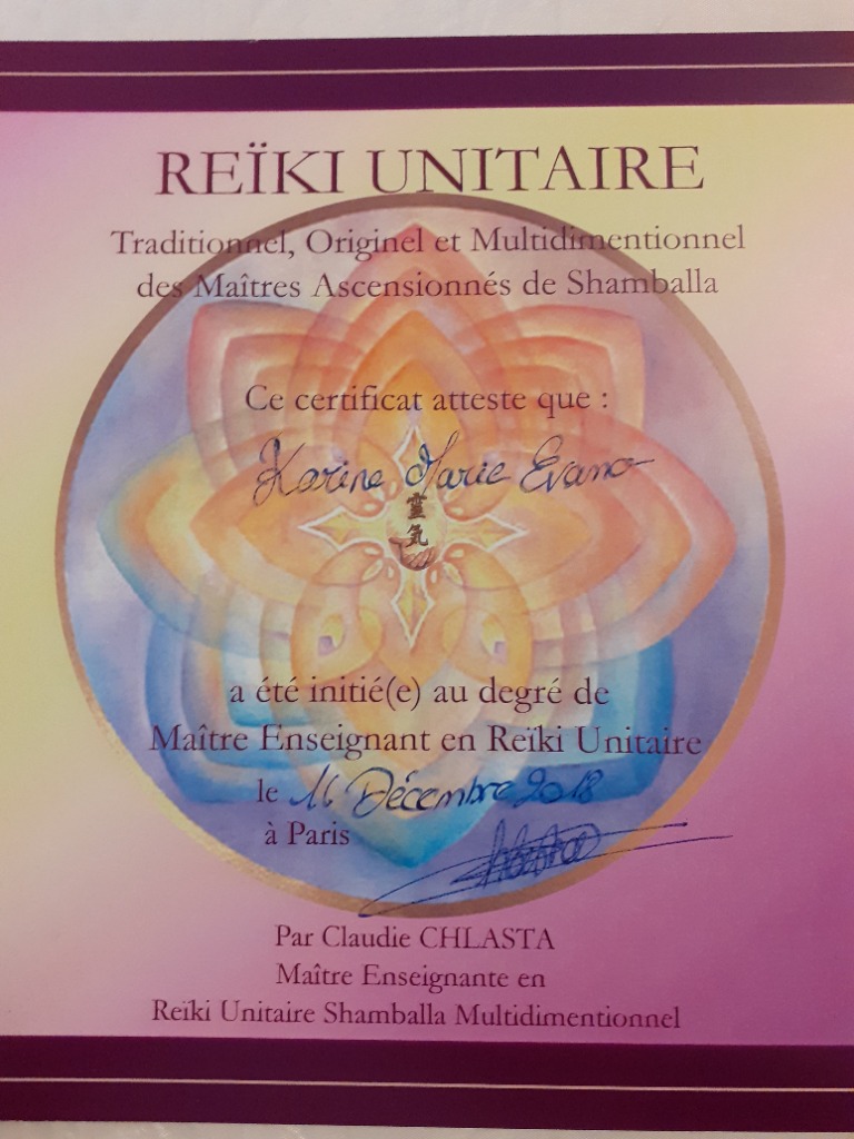 photo diplome Karine Evano