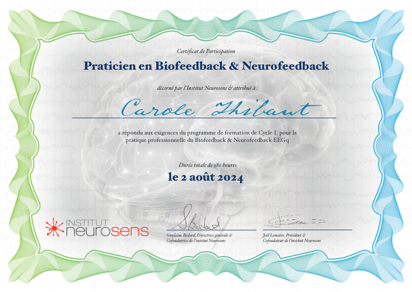 photo diplome Carole BRUNEL