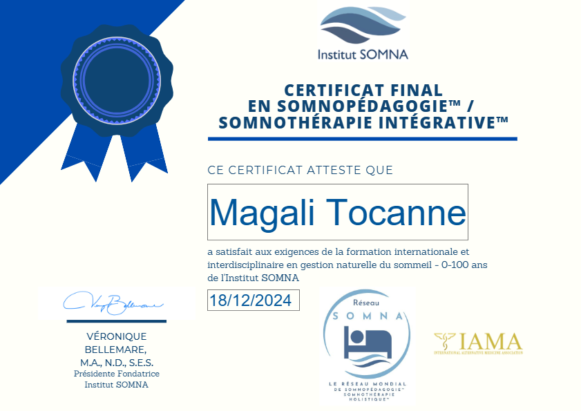 photo diplome Magali Tocanne