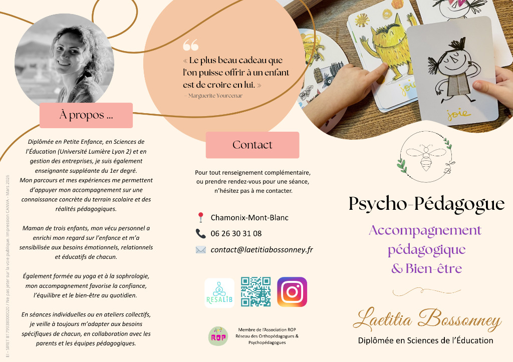 photo activite Laetitia Bossonney