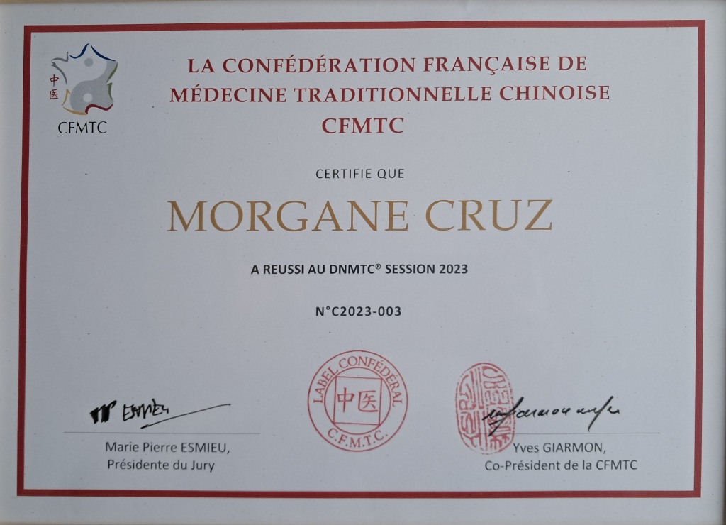 photo diplome Morgane CRUZ