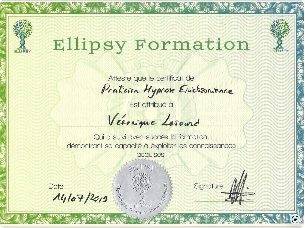 photo diplome Véronique Lesourd 