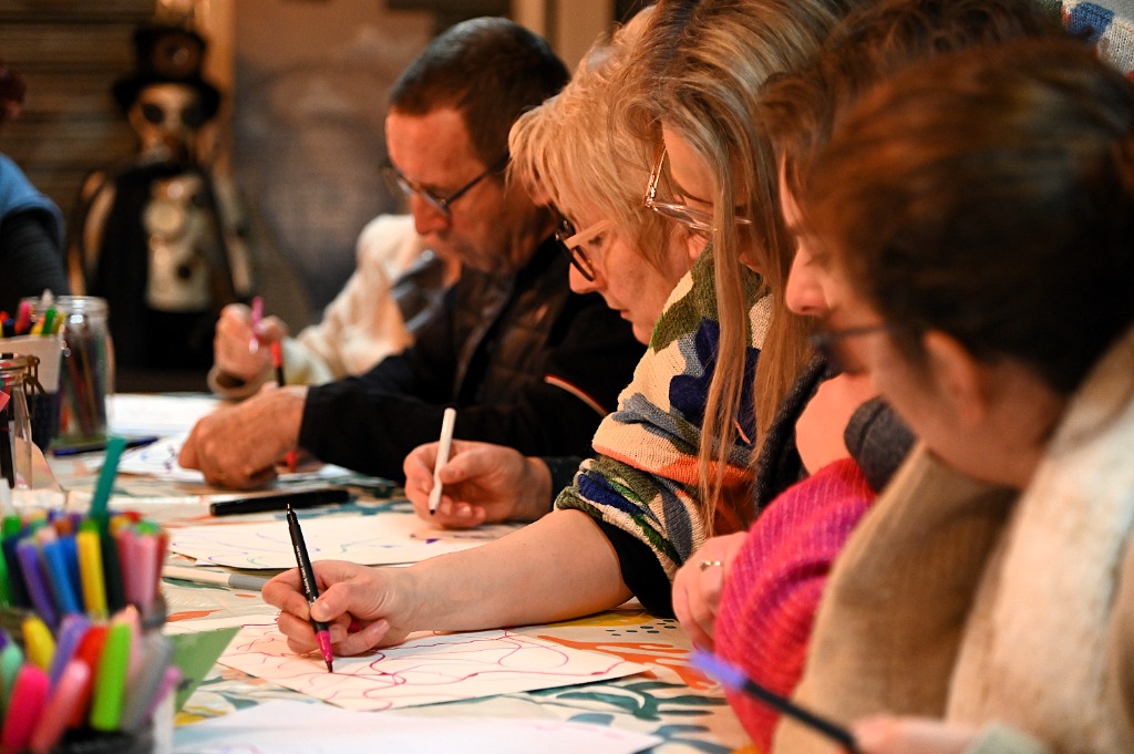 photo seance Floarthérapie