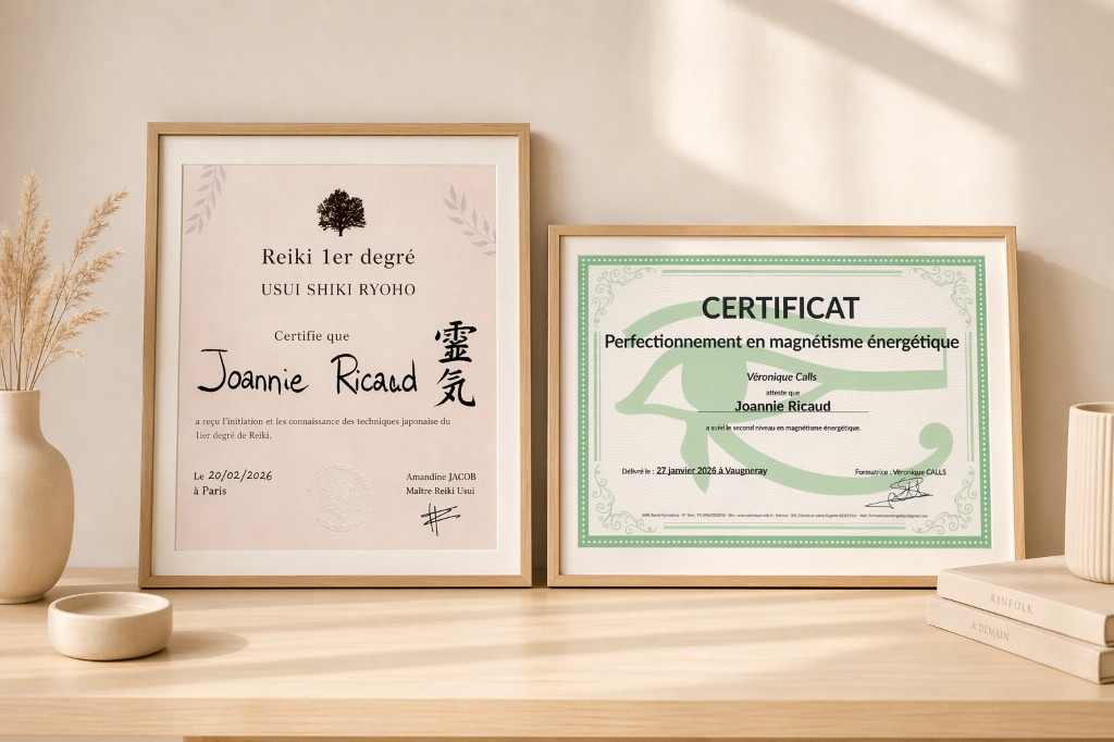 photo diplome Joannie RICAUD