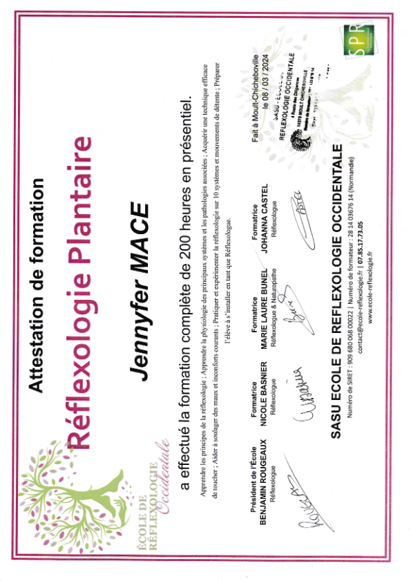 photo diplome Jen Macé