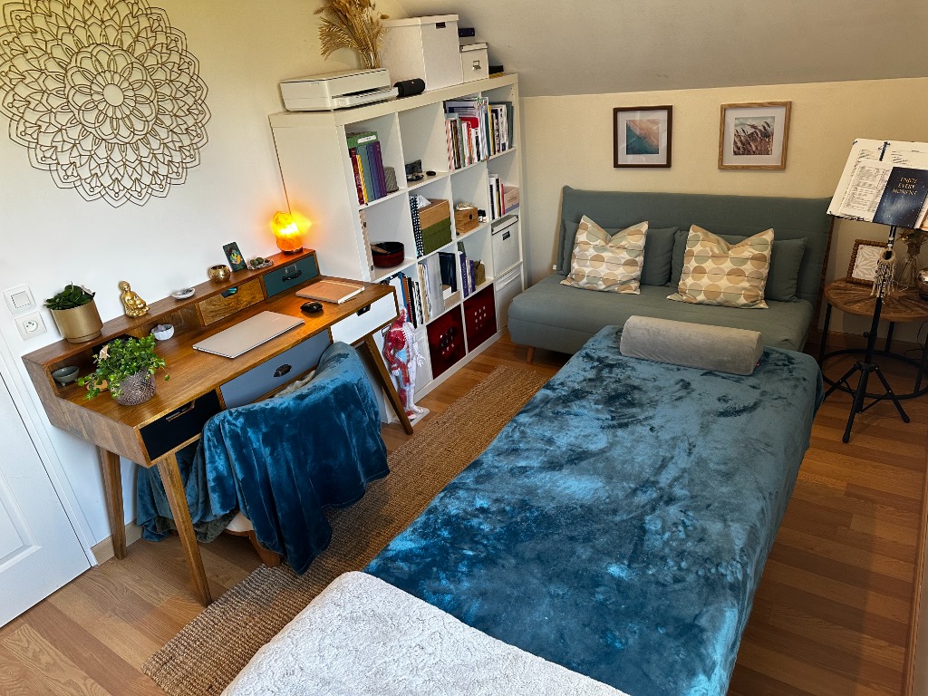 photo cabinet Amandine Kinésiologue 