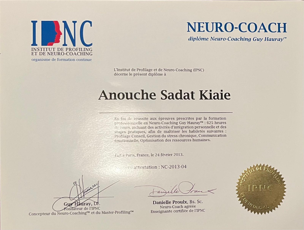 photo diplome Saphir Azur