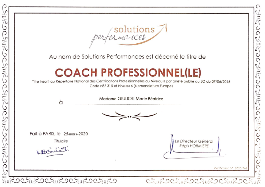 photo diplome MB GIULIOLI