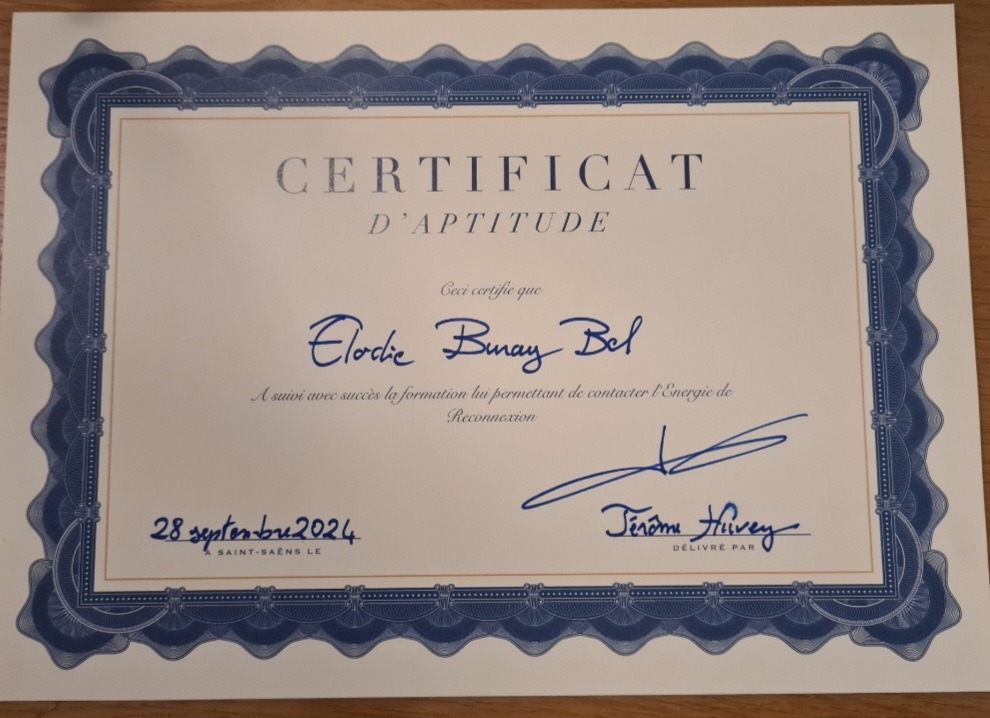 photo diplome Elodie BURAY BEL