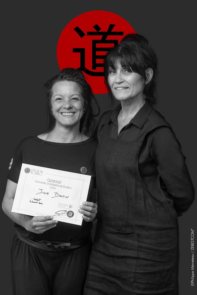 photo diplome Julie Boutin Kobido