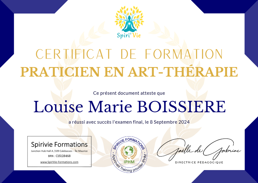 photo diplome Louise Ma Crea