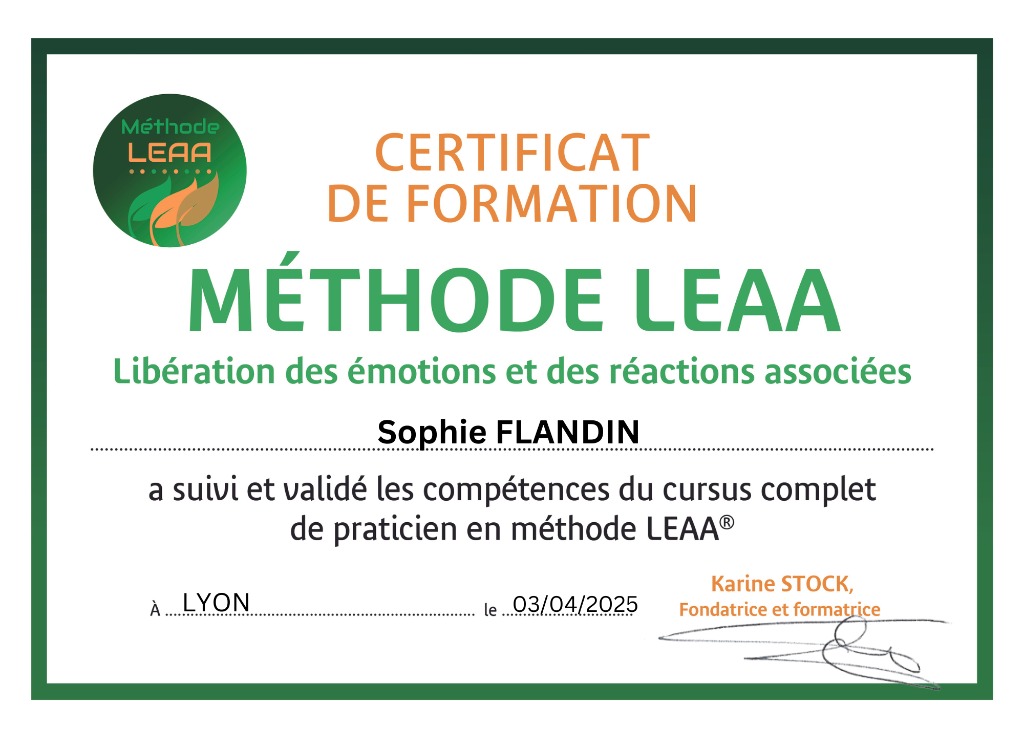 photo diplome Sophie FLANDIN