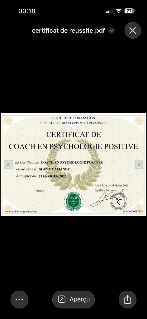 photo diplome Lamandé Soizic 