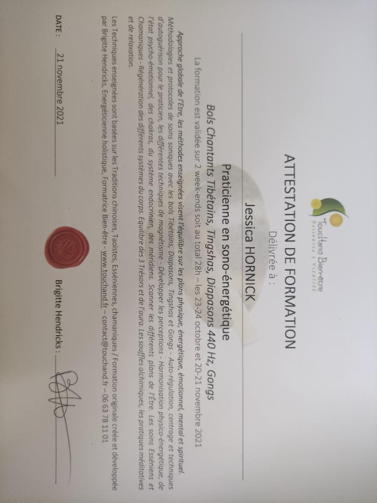 photo diplome Jessica HORNICK - Océan de lumière 