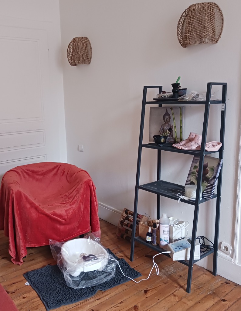 photo cabinet Ghislaine Reflexologie 