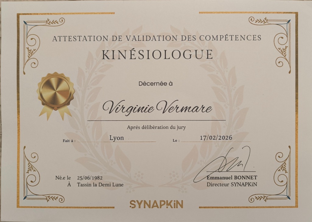 photo diplome Virginie VERMARE