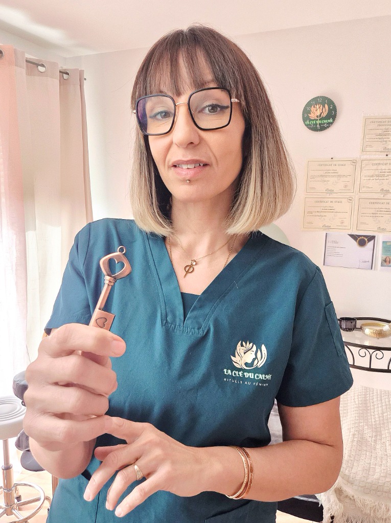 photo portrait La clé du calme - Rituels au féminin
