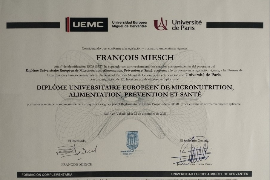 photo activite Francois Miesch