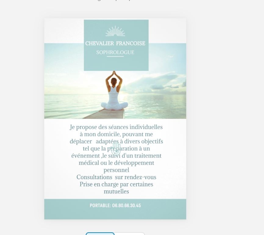 photo activite CHEVALIER Françoise