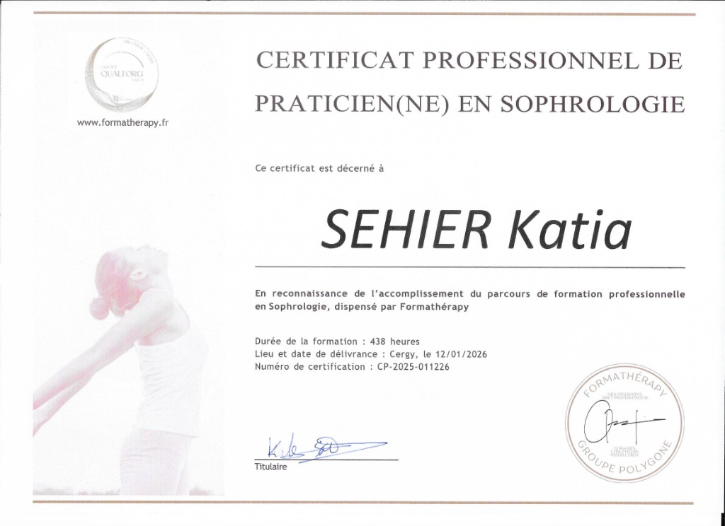 photo diplome Katia Sehier