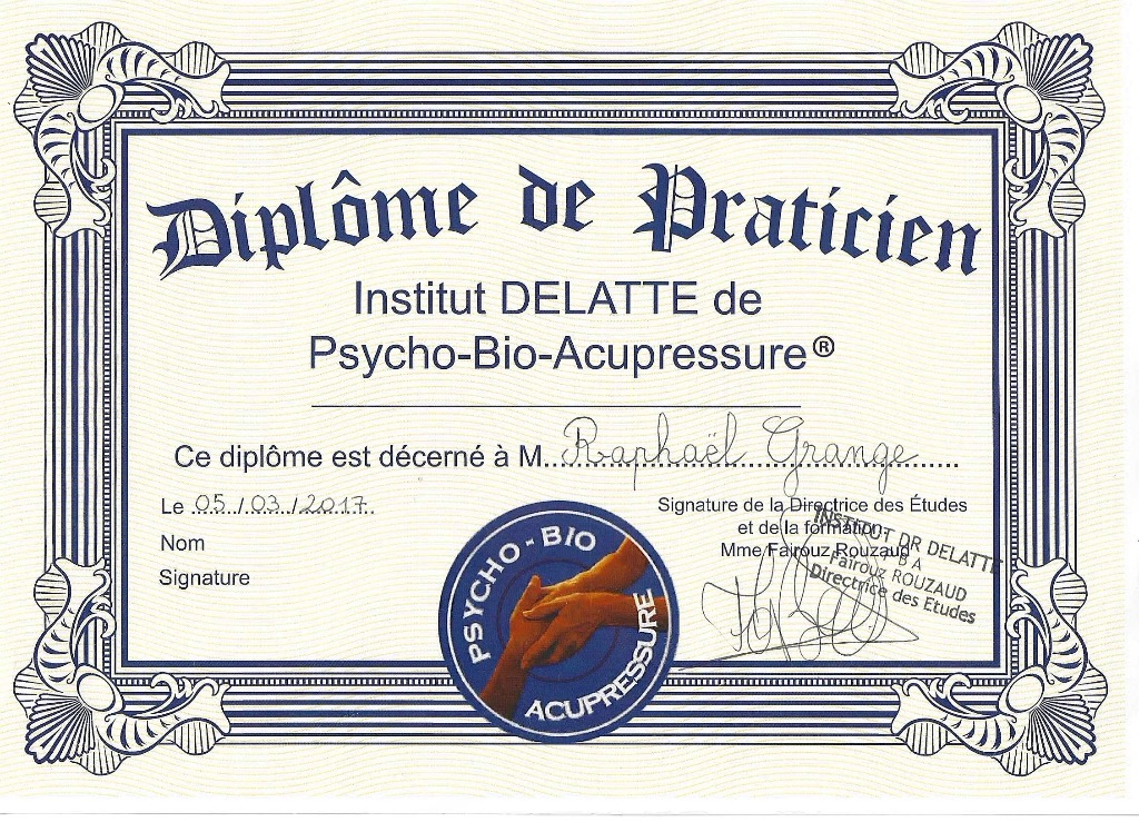 photo diplome Raphaël Grange 