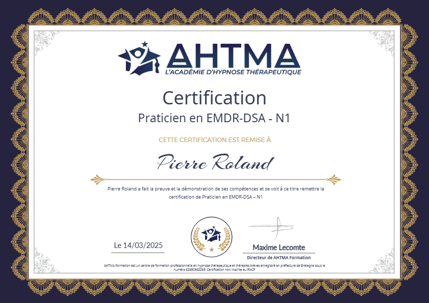 photo diplome Pierre Roland