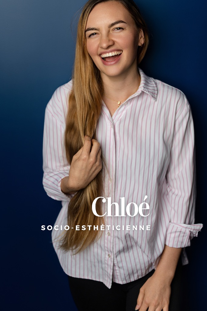 photo portrait Chloé Socio-Esthéticienne