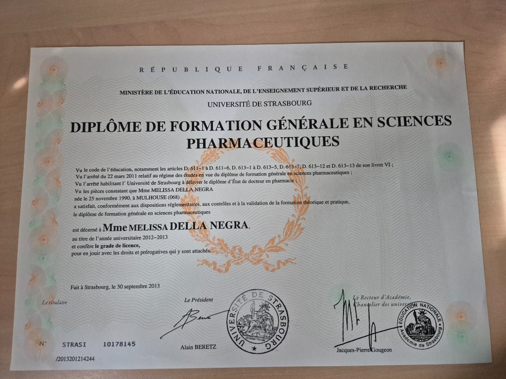 photo activite Della Negra Mélissa