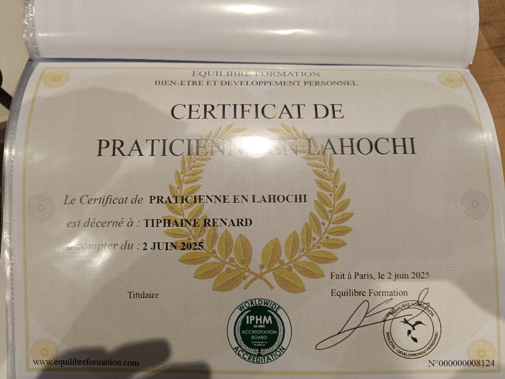 photo diplome Tiphaine Renard