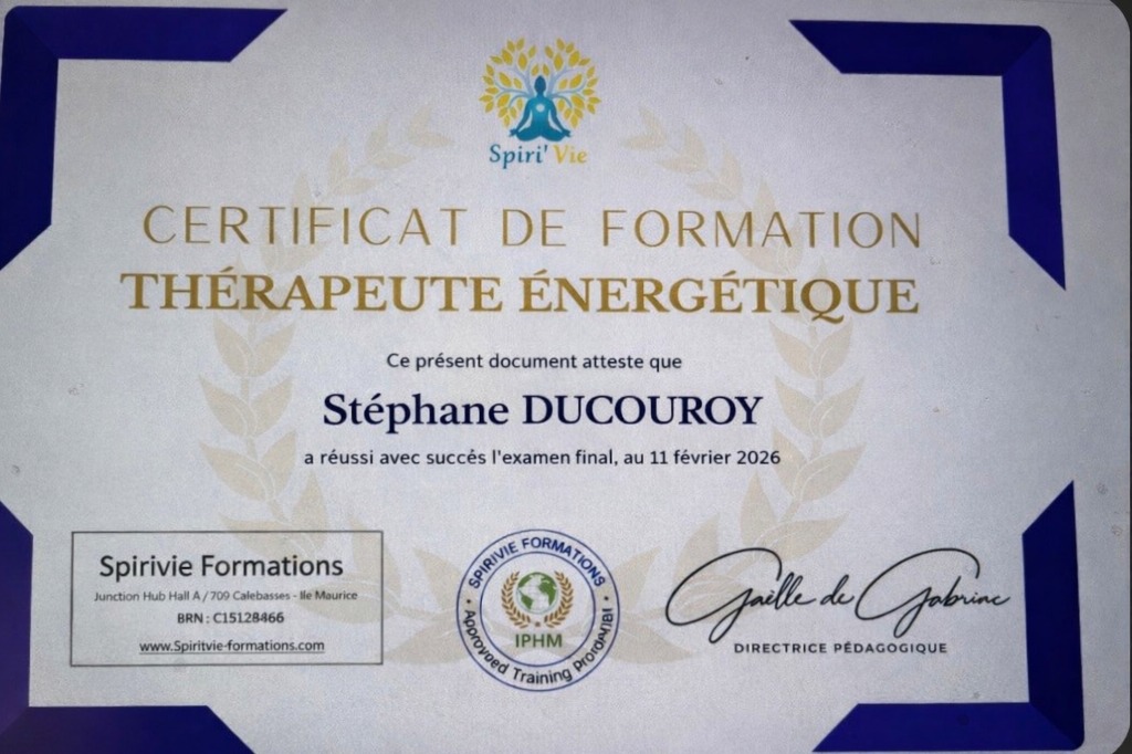 photo diplome L’éveil de Steph 