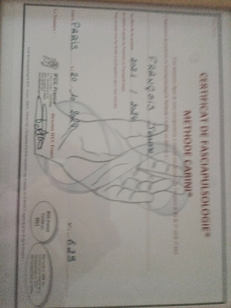 photo diplome Jeanne François 