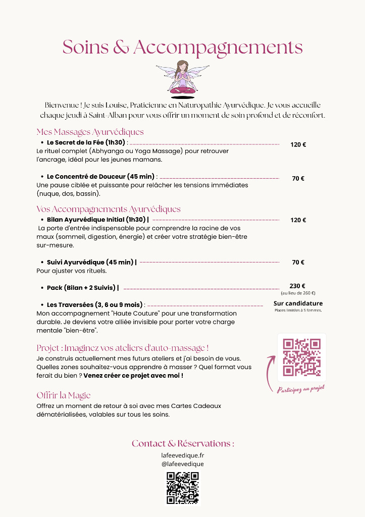 photo activite La Fée Védique