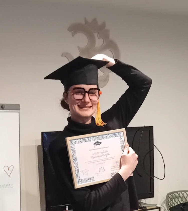 photo diplome Raphaëlle Arcas